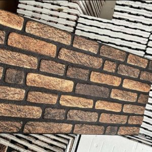 Kahve Taş Dokulu Strafor Duvar Paneli