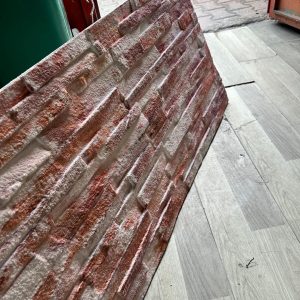Patlatma Taş Desen Pembe Panel